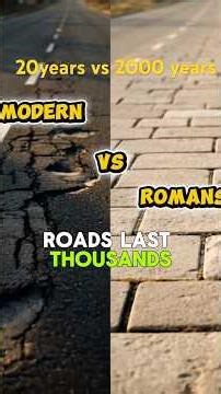 How Romans Build their Roads ? #history #ancientrome