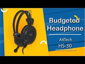 A4 Tech Head Phone | HS-30 | Honest Review in Bangla ||