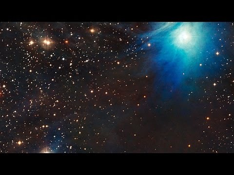 Close-up of the reflection nebula IC 2631