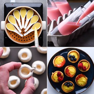 105M views · 595K reactions | Impress without the stress! 4 elegant yet easy mini desserts for a crowd! Shop all the recipes here: https://bit.ly/3bq8eNg | So Yummy | Facebook