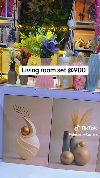 Stylish Living Room Set - Nairobi Decor
