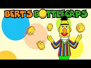 Sesame Street's - Bert's Bottlecaps (PC,Flash) Longplay