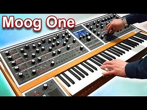 MOOG ONE - Ambient chillout music 【Synth Demo】