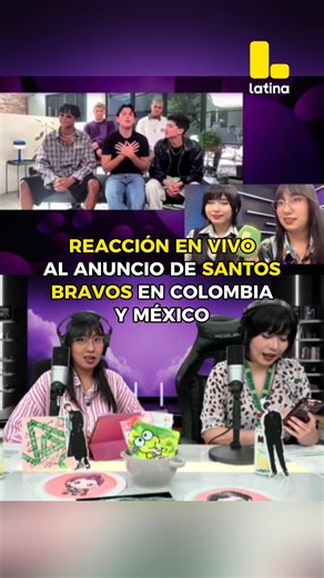 😳 QUEDAMOS MÍNIMO COMUN MULTIPLO 😱 No te pierdas la entrevista exclusiva con #SantosBravos , muy prontó en nuestro canal de Youtube 🤩 #peru #kawasaki #noticias #kpop | Latina.pe