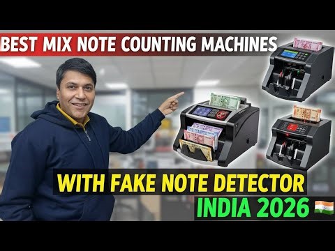 Best Mix Note Counting Machines with Fake Note Detector 2026 | Best Mix Note Counting Machine India