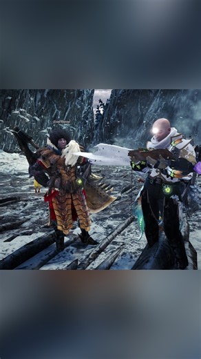 Real friends launch you into monsters #Shorts #MonsterHunter #MHW