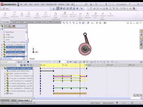 SolidWorks 2012 - Motion Animation