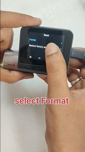 70Mai A510 How to format SD card #70mai #dashcam #70maiA510