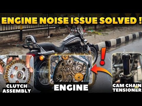 Avenger 220 Engine Noise Timing Chain Issue Solved | Bajaj motorcycle Engine Noise Solved ✅️