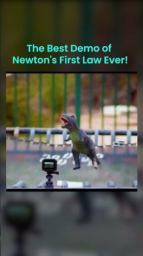 Newton’s First Law Explained in Seconds! ⚖️