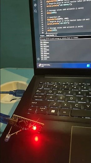 Testing Led Blink Arduino Nano V3 Atau Atmega328p