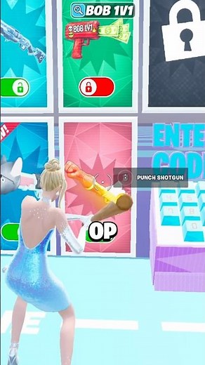 How To Unlock Secret Punch Shotgun on BOB 1V1