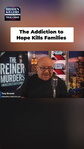 Hidden Killers Podcast on Instagram: "Addiction's ripple effect: Hope turns into its own addiction. Parents keep searching, refusing to give up on saving their child. #HiddenKillers #AddictionAwareness #FamilyRecovery #MentalHealthMatters #HopeAndHealing #ReinerMurders"