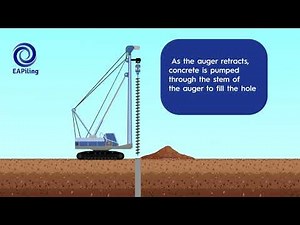 CFA (Continuous Flight Auger) Piling Method - EA Piling