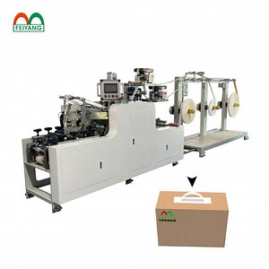 [Hot Item] Supplier Paper Box Carry Handle Making Machine for Corrugated Box Manufacturer