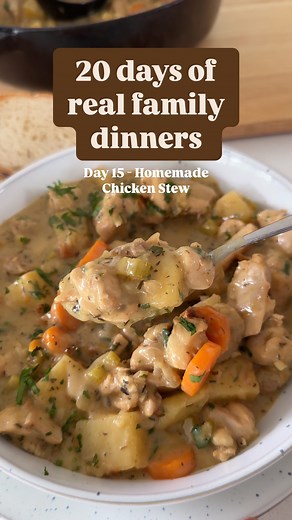 605K views · 2.7K reactions | Day 15: Homemade Chicken Stew – 20 days...