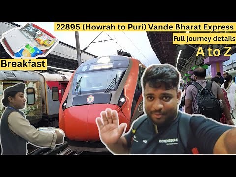Howrah to Puri Vande Bharat Express | Train 22895 Full Journey, Timetable, Fare & Route