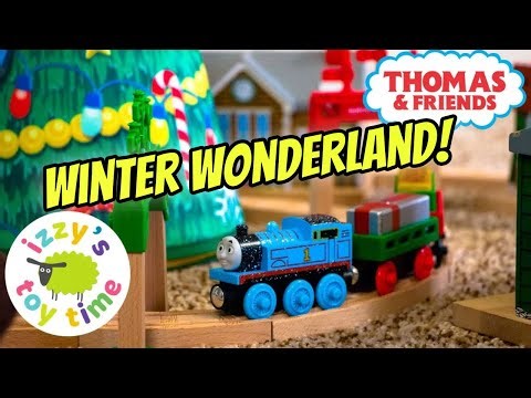 Winter Wonderland Trains & FUN!!❄️ | LEGO, TrackMaster & Wooden TRACK BUILDS!