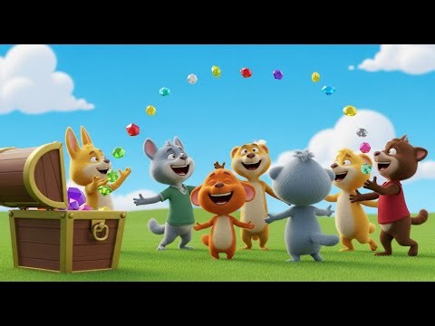 Le Panda Qui a Trouvé un Trésor | Meilleures Comptines et Chansons pour Enfants