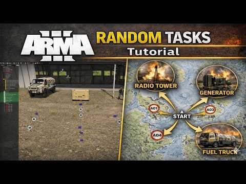 Move Tasks Randomly to Multiple AO's at mission start in Arma 3
