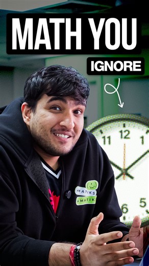 Sudhanshu Bhatia on Instagram: "Have you ever thought how to calculate angle between the hour and minute hand? This is the kind of “useless” math that suddenly makes the world make sense. More pointless math coming soon 👀 stay tuned angle between clock hands, clock angle formula, useless math, pointless math, fun math facts, mathematics in daily life, real life math examples, math tricks, math explained simply, time and angles math, olympiad math concepts, logic and math, math reels Instagram, 