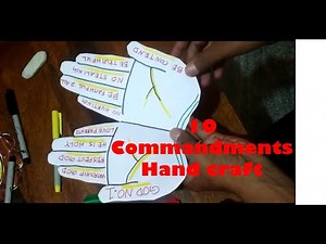 10 COMMANDMENTS: HAND CRAFT
