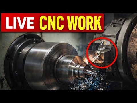 🔴 LIVE CNC Machine Work | 2 Hour Non Stop Cutting 🔥 Real Machining Process
