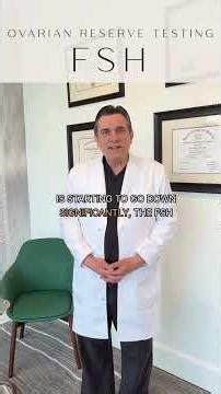 Understanding FSH and ovarian reserve testing #inovifertility #drkrotz