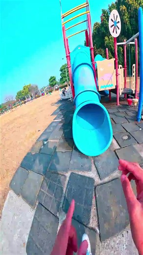Having fun in the park. #playground #parkour #run #stunt #bellaciao
