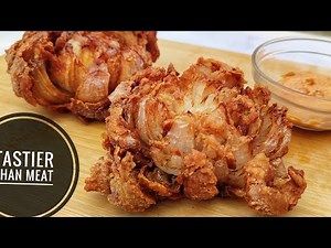 "Crispy Blooming Onion Recipe | Step-by-Step Guide to the Viral Restaurant-Style Snack!"