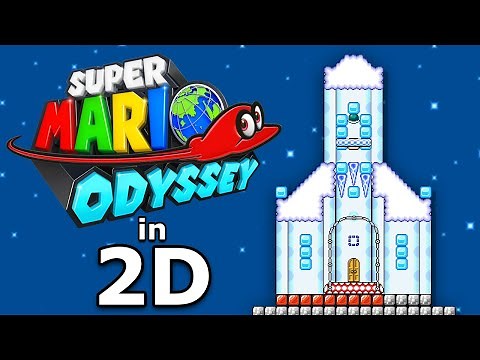 Mario Odyssey FULLY Recreated in 2D!