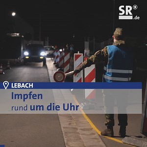 Impfen, impfen, impfen. Im Kampf gegen die Pandemie scheint es der einzig sicher wirkende Ausweg zu sein. Um die verfügbaren Impfdosen schnell unters Volk zu bringen, betreibt die Bundeswehr in Lebach das erste 24/7-Impfzentrum in Deutschland. | SR info