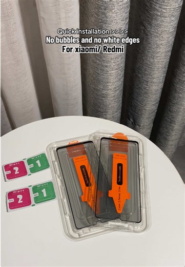 Quick Installation Guide for Privacy Tempered Glass