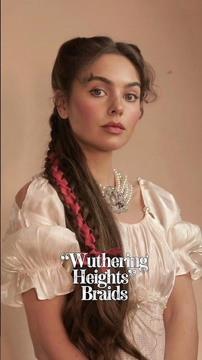 Trying CATHY “WUTHERING HEIGHTS” Corset Braids♥️ #hairstyle