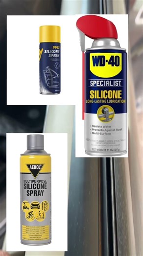 Car Window Jam Fix | Silicone Spray Se Window Smooth Kare #shorts #shortsfeed #car