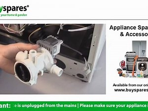 How to replace the pump in a washing machine