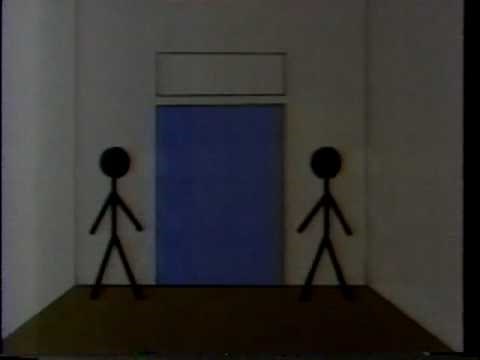 Sesame Street - SALIDA stick-figure cartoon