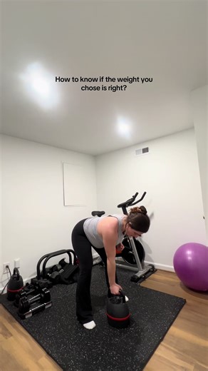 How do you know if the weight you chose is actually right? A simple rule: the first reps should feel smooth and controlled. The last 2 to 3 reps in your set should start to slow down and feel challenging while still keeping good form. If you can breeze through your whole set, it is too light. If you cannot finish your minimum reps with proper form, it is too heavy. The sweet spot is when you could maybe squeeze out 1 or 2 more reps but not many more. Progress happens when your muscles are challe