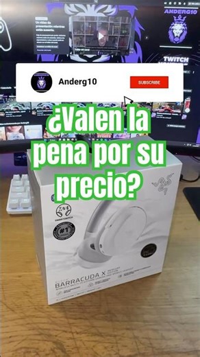 ASÍ SON LOS RAZER BARRACUDA X MERCURY 🎧 ¿Valen la pena en 2025? #Shorts #razer #unboxing #new