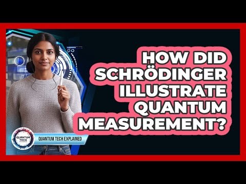 How Did Schrödinger Illustrate Quantum Measurement?