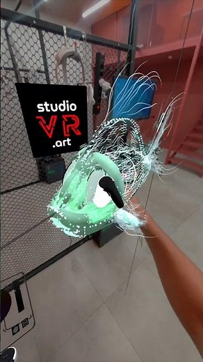 VR Art Challenge: Drawing a Fish in 3D!