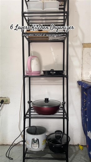 Affordable and Sturdy Movable Kitchen Organizer