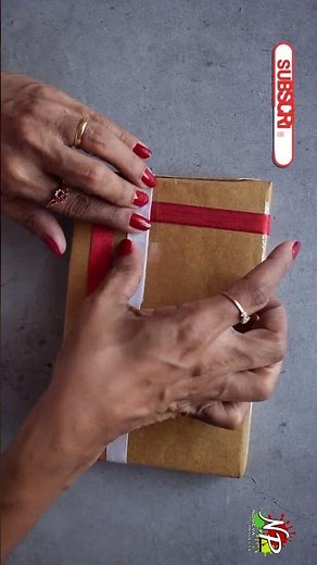 🎄How to Wrap a Ribbon on a Gift Box | How to Decorate Gift Box #giftwrapping #christmasgifts