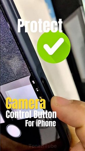 Protect Your iPhone Camera Button in 10 Seconds! #iphone17promax #iphoneaccessories #iphone #tips