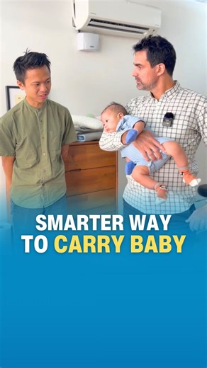 Nicolas Grimaldi on Instagram: "The way you carry your newborn baby can significantly impact their development, posture, and overall strength 👶✨ From birth, babies rely on neck and lumbar reflexes to move, feed, and build a foundation for strong muscles and healthy movement patterns. The lumbar reflex plays a crucial role in spinal motion, directly influencing posture and mobility as your child grows. The muscles at the base of the skull also help shape the head, develop the face and airways, a