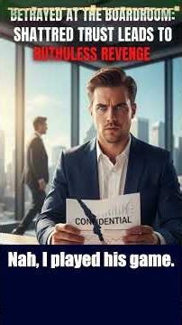 Betrayed at the Boardroom: Shattered Trust Leads to Ruthless Revenge