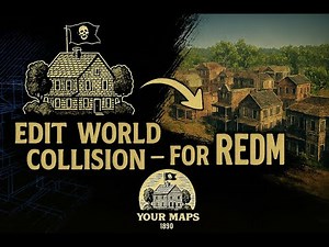 [TUTORIAL YBN REDM] World Collisions in RDR2/RedM - Edit, Export & Stream (Blender Sollumz + CodeX)