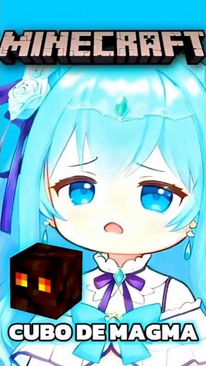 The best way to destroy a magma cube in Minecraft #minecraft #vtuber