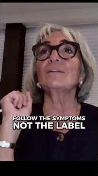 Follow the symptoms, not the label.