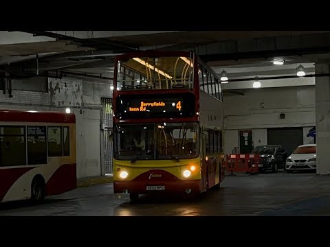 Fans-on | Journey on Redline Route 4 towards Berryfields | Volvo B7TL ALX400 (SK52 MPU)